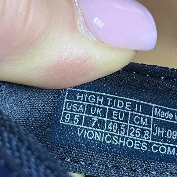 NWOT VIONIC High Tide II Blue Sandals - Picture 4 of 6